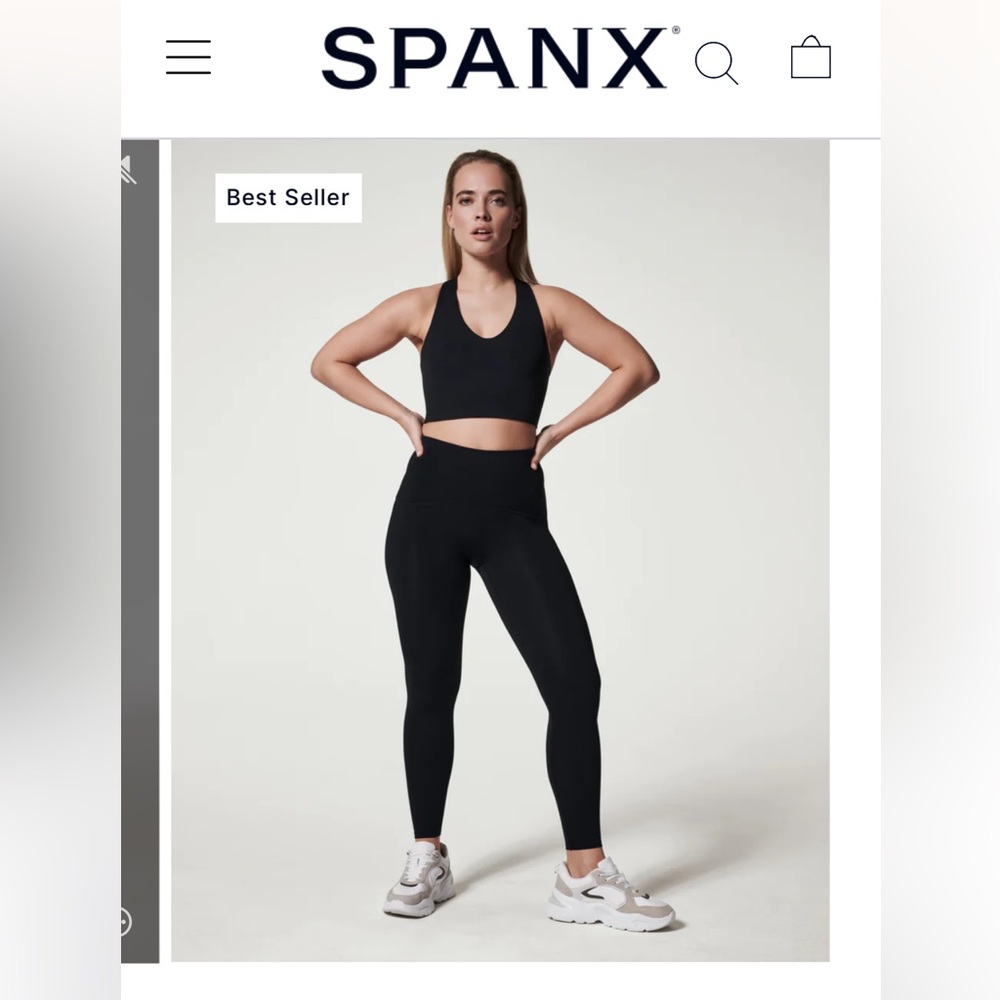 Spanx Booty Boost Leggings Medium ( M )